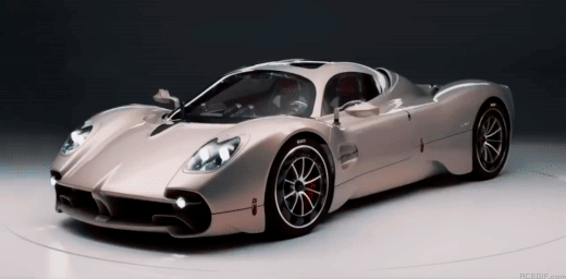 animated car on display for sell